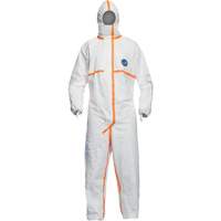 Coveralls, Small, White, Tyvek&reg; 800 J Brunswick Fyr & Safety