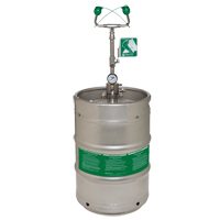 Portable Emergency Eyewash, Pressurized, 15 gal. Capacity, Meets ANSI Z358.1 Brunswick Fyr & Safety