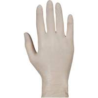 KeepKleen&reg; Disposable Medical Exam Grade Gloves, Large, Latex, 5-mil, Powder-Free, White, Class 2 Brunswick Fyr & Safety