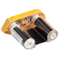 BMP&reg;61 Ribbons, Polyester, Black, 2" Width Brunswick Fyr & Safety