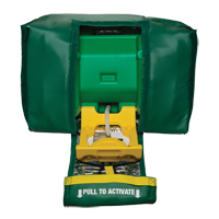 Tempered Portable Eyewash, Gravity-Fed, 9 gal. Capacity, Meets ANSI Z358.1 Brunswick Fyr & Safety