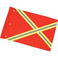 Dynamic Traffic Flag, Nylon Brunswick Fyr & Safety