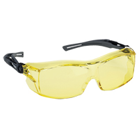 Dynamic OTG Extra Series Safety Glasses, Amber Lens, Anti-Fog/Anti-Scratch, ANSI Z87+/Meets/Exceeds CSA Z94.3 Brunswick Fyr & Safety