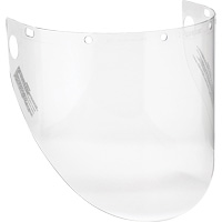 Dynamic Molded Faceshield Visor, PETG, Clear Tint Brunswick Fyr & Safety