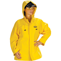 Hurricane Flame Retardant/Oil Resistant Rain Suits - Jackets, 4X-Large, Yellow Brunswick Fyr & Safety