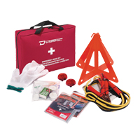 Trousse de premiers soins pour dangers extr&ecirc;mes de la route Dynamic, Dispositif m&eacute;dical Classe 1, Sac en nylon Brunswick Fyr & Safety