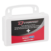 Dynamic™ Emergency Burn First Aid Kit, 10-unit Plastic Box, Class 2 SGA834 | Brunswick Fyr & Safety