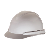 Casque de s&eacute;curit&eacute; Super-V, R&eacute;pond aux normes CSA type 2, Suspension Rochet, Non ventil&eacute; Brunswick Fyr & Safety