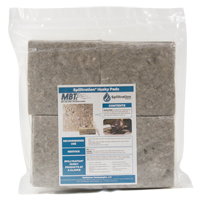 Tampons Husky Spilltration, Huile seulement, 16" x 16", 17,2 gal. d'absorption Brunswick Fyr & Safety