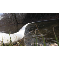 SpillBoa Bale, Oil Only, 25' L x 5" W, 28 gal. Absorbancy, 4 /Pack Brunswick Fyr & Safety