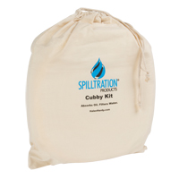 SpillBoa Cubby Kit, Oil Only, 25' L x 5" W, 7 gal. Absorbancy Brunswick Fyr & Safety
