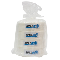 SpillBoa Bale, Oil Only, 25' L x 5" W, 28 gal. Absorbancy, 4 /Pack Brunswick Fyr & Safety