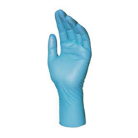 Gants jetables Solo Ultra 997, T-Grand, Nitrile, 4 mils, Sans poudre, Bleu Brunswick Fyr & Safety