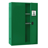 Pesticide Storage Cabinet, 45 gal., 65" H x 43" W x 18" D SGD361 | Brunswick Fyr & Safety