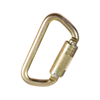 Carabiner, Steel, 5000 lbs Capacity Brunswick Fyr & Safety