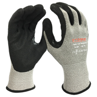 Gants r&eacute;sistants aux coupures, Taille Grand/9, Calibre 13, Rev&ecirc;tement Mousse de nitrile, Enveloppe en Kyorene, ANSI/ISEA 105 niveau 3/EN 388 niveau C Brunswick Fyr & Safety