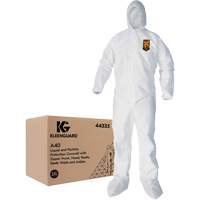Combinaisons Kleenguard A40, 2T-Grand, Blanc, Microporeux Brunswick Fyr & Safety