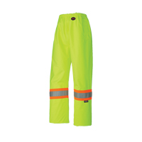 5586 450D Safety Pant, Polyester, X-Small, High Visibility Lime-Yellow Brunswick Fyr & Safety