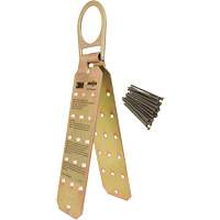 Ancrage r&eacute;utilisable &agrave; charni&egrave;re PROTECTA PRO pour toiture, Toit, Usage Temporaire Brunswick Fyr & Safety