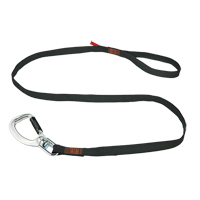 Squids&reg; 3129 Double-Locking Tool Lanyard with Swivel, Fixed Length, Carabiner/Loop Brunswick Fyr & Safety