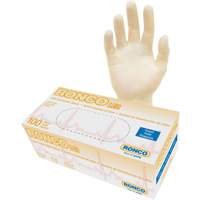 Disposable Gloves, Small, Latex, 4-mil, Powder-Free, Natural, Class 2 Brunswick Fyr & Safety