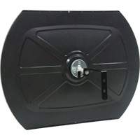Roundtangular Convex Mirror with Bracket, 18" H x 26" W, Indoor/Outdoor SGI558 | Brunswick Fyr & Safety