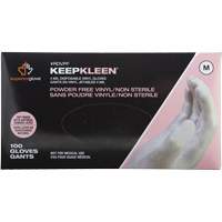 Disposable Gloves, Small, Vinyl, 4-mil, Powder-Free, White Brunswick Fyr & Safety