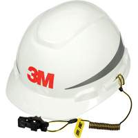 Hard Hat Tether, Coil, Clip/Loop SGI620 | Brunswick Fyr & Safety