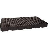 Plateforme de d&eacute;versement modulaire, Capacit&eacute; de d&eacute;versement 88 gal. US, 51,5'' x 78,25" x 6,5" Brunswick Fyr & Safety