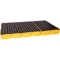 Plateforme de d&eacute;versement modulaire, Capacit&eacute; de d&eacute;versement 88 gal. US, 51,5'' x 78,25" x 6,5" Brunswick Fyr & Safety