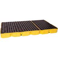 Plateforme de d&eacute;versement modulaire, Capacit&eacute; de d&eacute;versement 88 gal. US, 51,5'' x 78,25" x 6,5" Brunswick Fyr & Safety