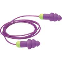 Bouchons d'oreilles r&eacute;utilisables Rockets, Avec cordon, Vrac - Sac en poly, 27 dB NRR, Taille unique Brunswick Fyr & Safety
