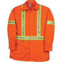 Westex UltraSoft&reg; Industrial Work Shirt, Small, Orange Brunswick Fyr & Safety