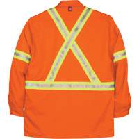 Westex UltraSoft&reg; Industrial Work Shirt, Small, Orange Brunswick Fyr & Safety