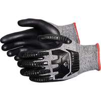 TenActiv Anti-Impact Cut-Resistant Composite Knit Gloves, 6, Synthetic Palm, Knit Wrist Cuff Brunswick Fyr & Safety