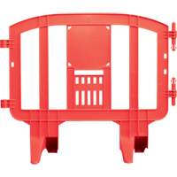 Minit Barricade, Interlocking, 49" L x 39" H, Red Brunswick Fyr & Safety