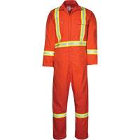 Westex UltraSoft&reg; Unlined Coveralls, Size Medium (Tall), Orange, 8.7 cal/cm² Brunswick Fyr & Safety