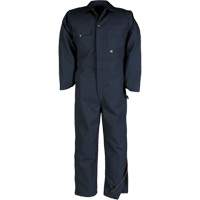 Deluxe Coveralls with Zipper, Men's, Navy Blue, Size 36 Brunswick Fyr & Safety