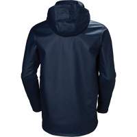 Gale Rain Jacket, Polyester/Polyurethane, X-Small, Navy Blue Brunswick Fyr & Safety
