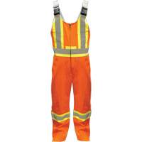 Overalls, Poly-Cotton, Medium, High Visibility Orange SGO552 | Brunswick Fyr & Safety