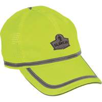 Casquette de baseball haute visibilit&eacute; GloWear 8930, Jaune lime haute visibilit&eacute;, Polyester Brunswick Fyr & Safety