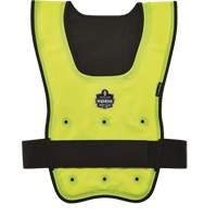 Chill-Its&reg; 6687 Economy Dry Evaporative Cooling Vest, Small/Medium, High Visibility Lime-Yellow Brunswick Fyr & Safety