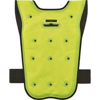 Chill-Its&reg; 6687 Economy Dry Evaporative Cooling Vest, Small/Medium, High Visibility Lime-Yellow Brunswick Fyr & Safety