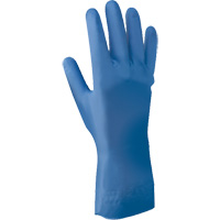 Gants r&eacute;sistants aux produits chimiques de s&eacute;rie 707FL, Taille Moyen/8, 12" lo, Nitrile, Doublure en Ouat&eacute;e, 11 mils Brunswick Fyr & Safety