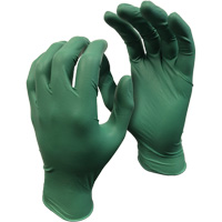 5559PF Green Monkey Gloves, Small, Nitrile, 4-mil, Powder-Free, Green Brunswick Fyr & Safety