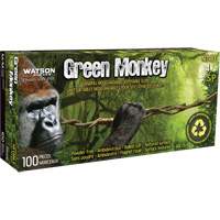 5559PF Green Monkey Gloves, Small, Nitrile, 4-mil, Powder-Free, Green Brunswick Fyr & Safety