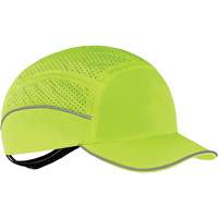 Skullerz<sup>®</sup> 8955 Lightweight Bump Cap Hat, High Visibility Lime Green SGQ311 | Brunswick Fyr & Safety