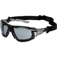 Z2900 Series Safety Glasses with Foam Gasket, Grey/Smoke Lens, Anti-Scratch Coating, ANSI Z87+/CSA Z94.3 SGQ764 | Brunswick Fyr & Safety