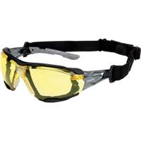 Z2900 Series Safety Glasses with Foam Gasket, Amber Lens, Anti-Scratch Coating, ANSI Z87+/CSA Z94.3 SGQ765 | Brunswick Fyr & Safety