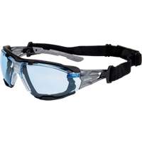 Z2900 Series Safety Glasses with Foam Gasket, Blue Lens, Anti-Scratch Coating, ANSI Z87+/CSA Z94.3 SGQ766 | Brunswick Fyr & Safety